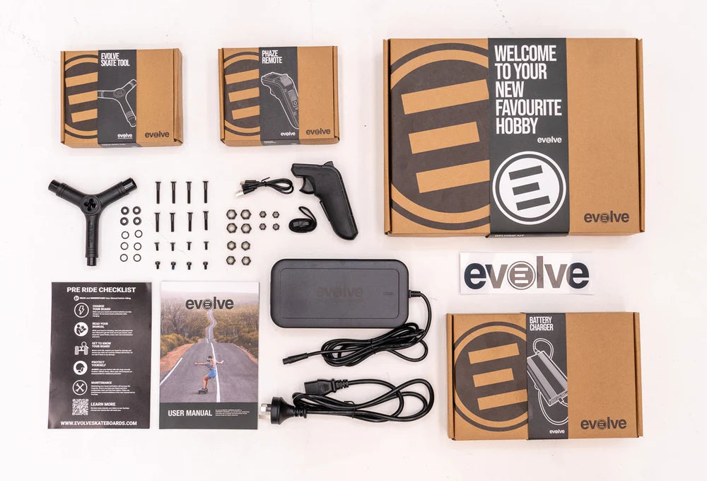 EVOLVE STOKE X COMPACT ELECTRIC SKATEBOARD