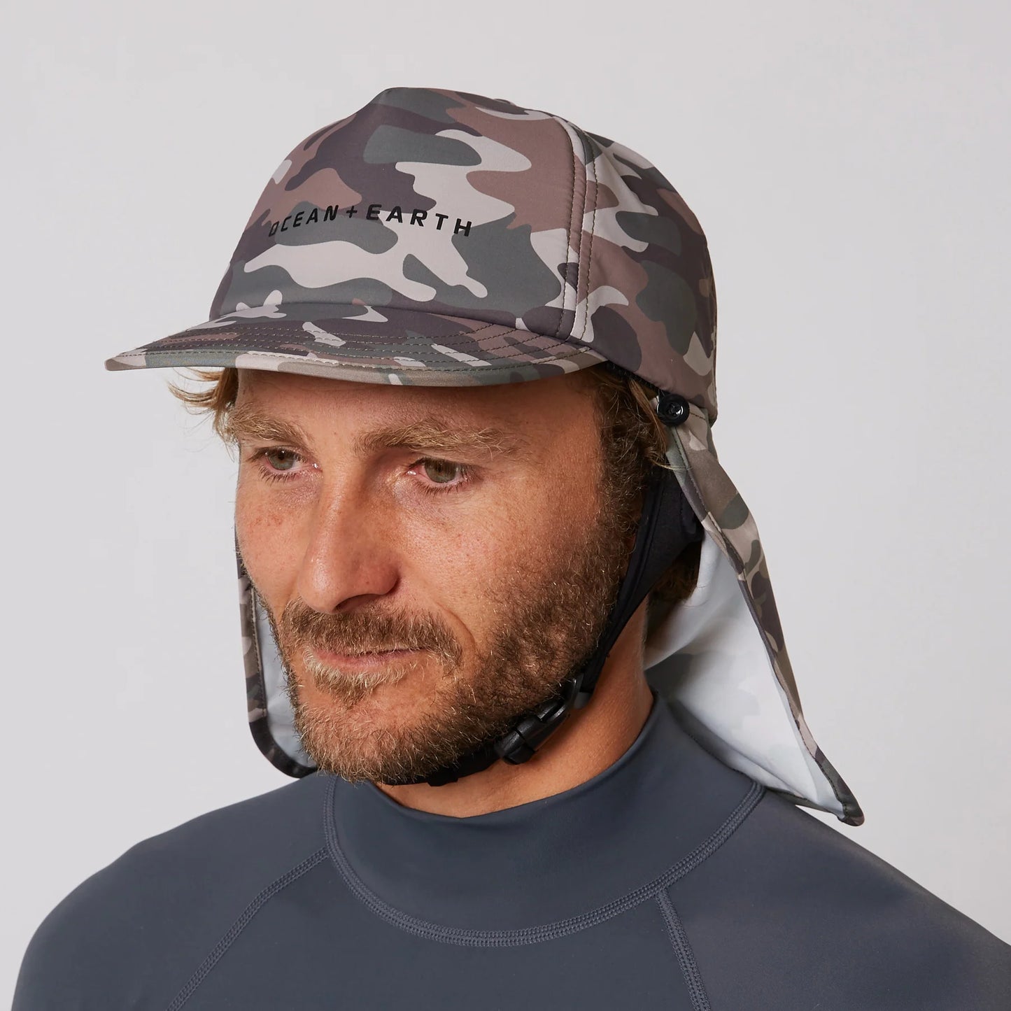 OCEAN AND EARTH Bingin Lightweight Legionnaire Surf Cap