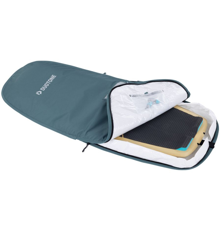Duotone Boardbag Single Foil slate green 4'2