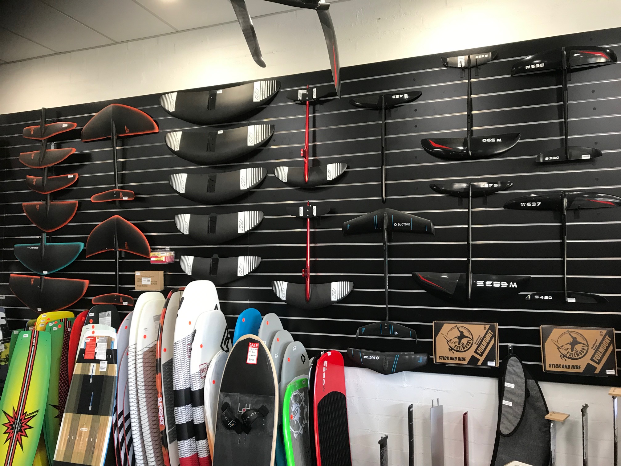 Action Sports Foil Wall